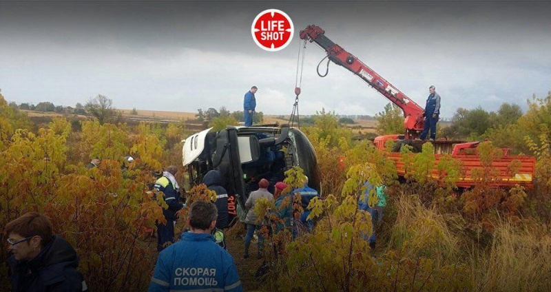 Опубликованы списки пострадавших в аварии рейсового автобуса №331 «Москва-Озёры»